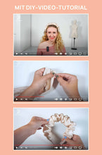 Load image into Gallery viewer, Hair Head Band Scrunchie Sewing Pattern - PDF