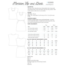 Load image into Gallery viewer, Morrison Top and Dress PDF