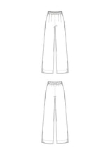 Load image into Gallery viewer, Pants with Elastic Waist Sewing Pattern - PDF