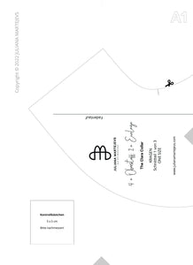Trendy Peter Pan Collar Sewing Pattern - PDF