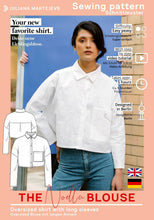 Load image into Gallery viewer, Blouse Shirt Basic Sewing Pattern - PDF