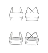 Load image into Gallery viewer, Summer Top Spaghetti Straps Sewing Pattern - PDF