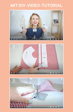 Load image into Gallery viewer, Trendy Peter Pan Collar Sewing Pattern - PDF